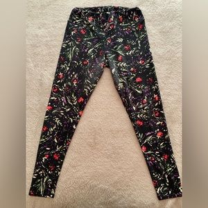 Lularoe Floral TC Leggings